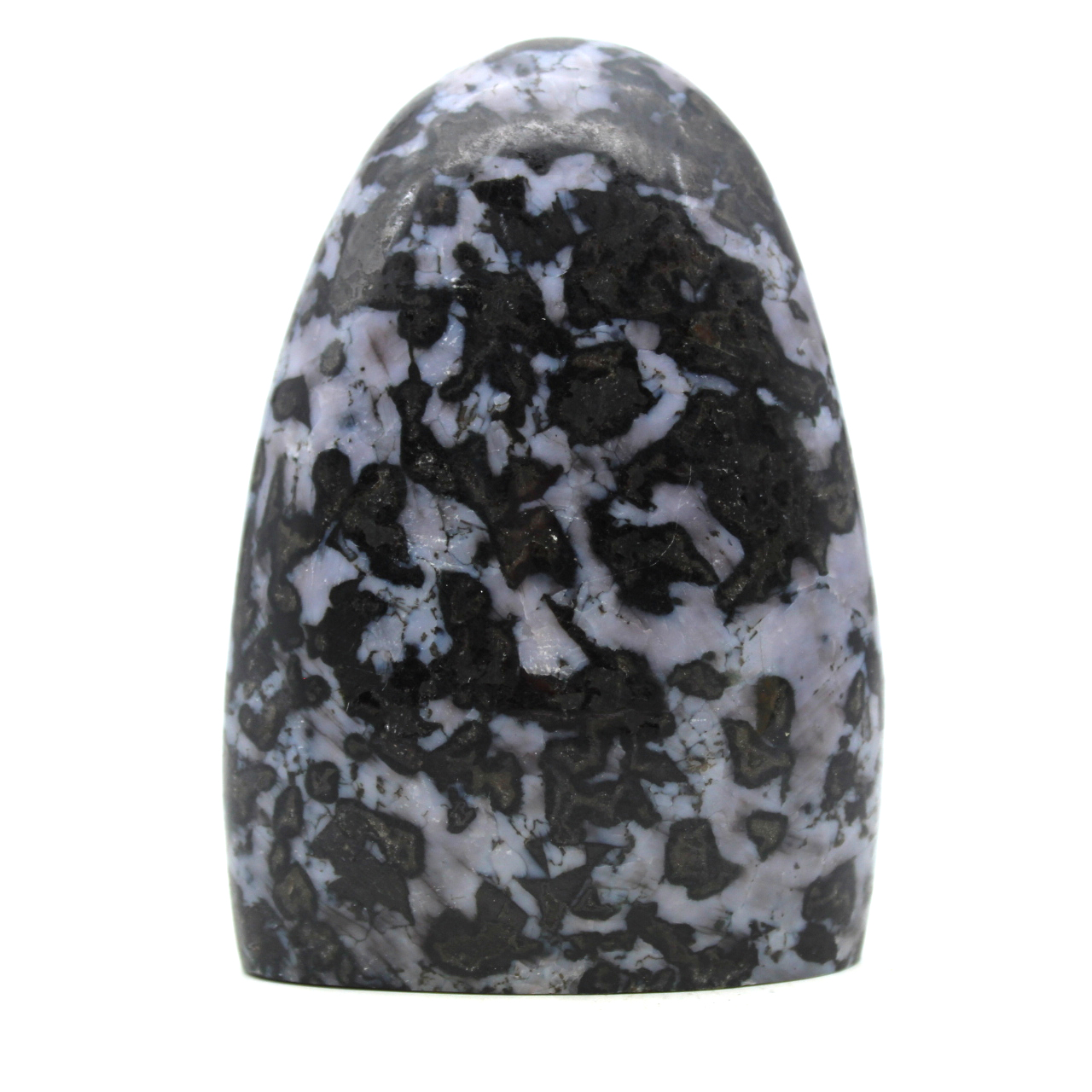 Naturlig prydnadsindigo gabbro