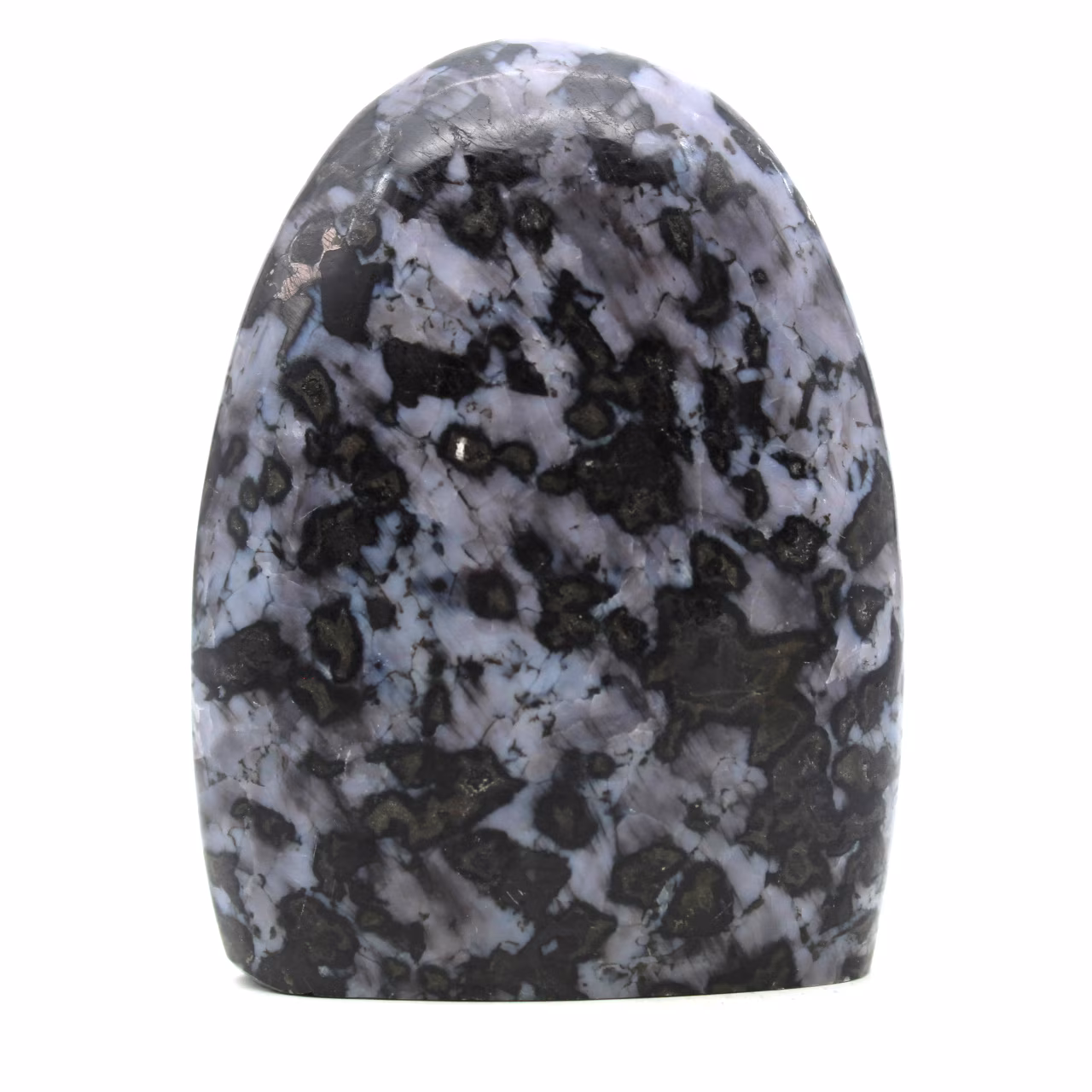 Samlarobjekt naturlig indigo gabbro