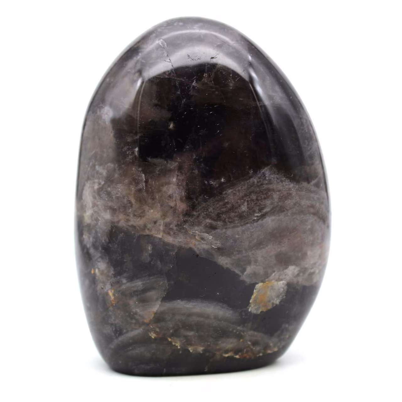 Naturlig smoky quartz rock