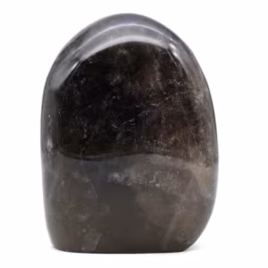 Polerad smoky quartz freeform