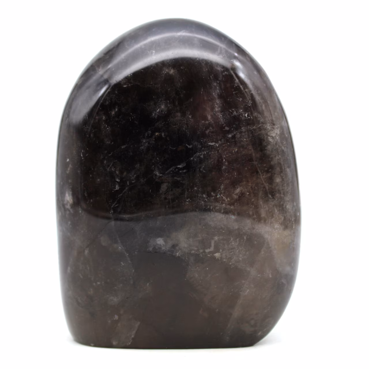 Polerad smoky quartz freeform