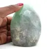 Polerad grön fluoritsten - 0