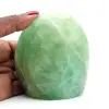 Grön fluorit polerad sten - 0