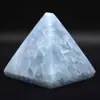 Blå kalcitpyramid - 1