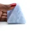 Blå kalcitpyramid - 0