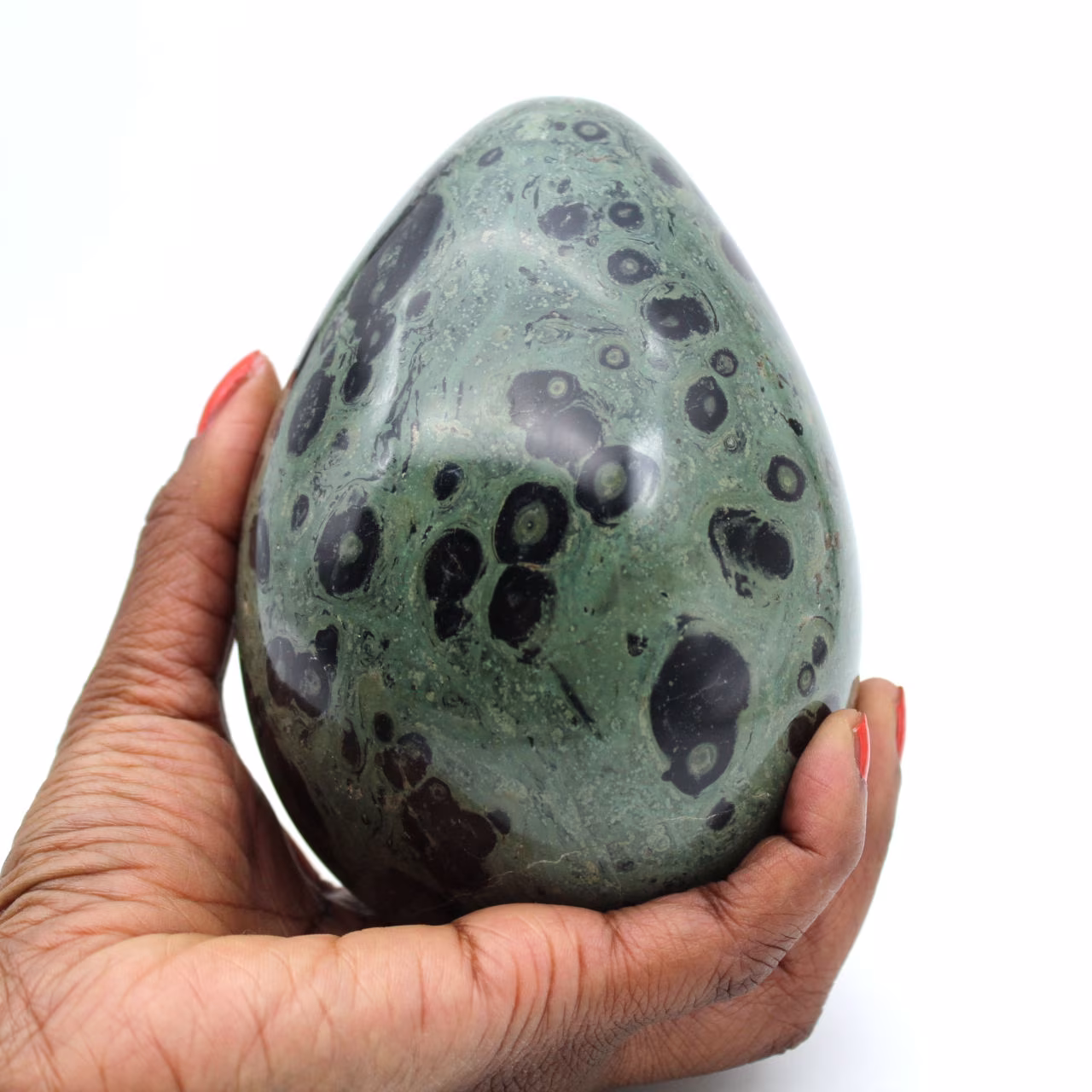 Kambamba jaspis mineralägg