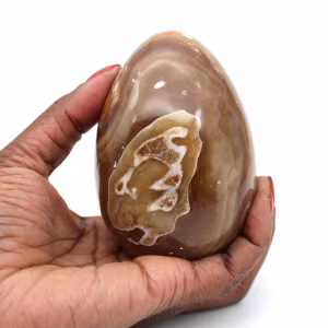 Agat mineral ägg