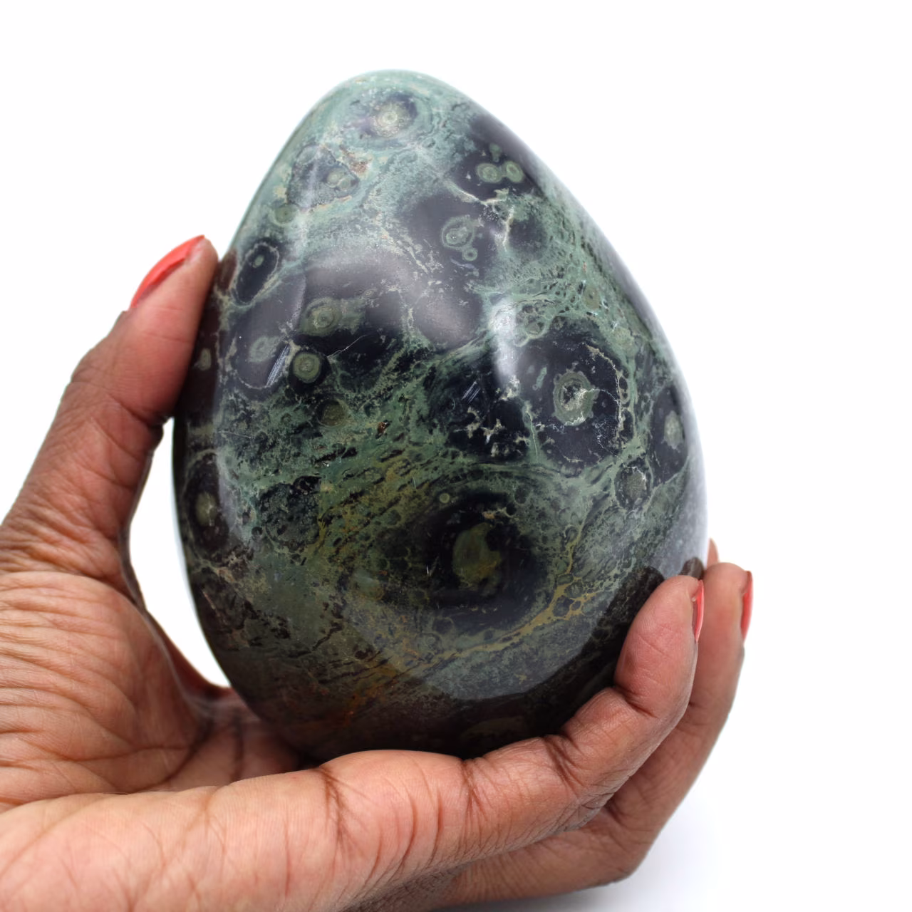Kambamba Jaspis mineralägg