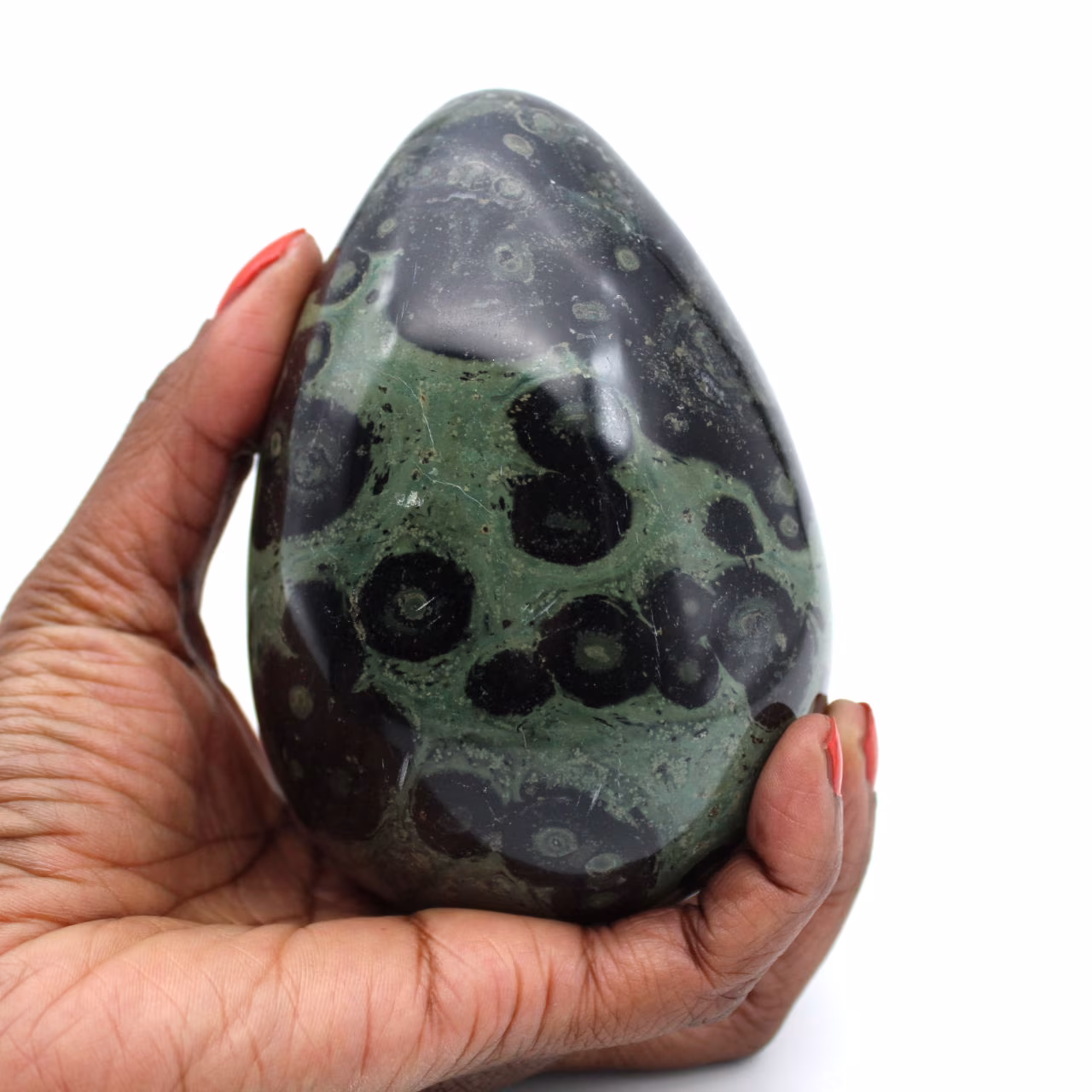 Kambamba jaspis mineralägg