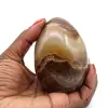 Agat mineral ägg - 0
