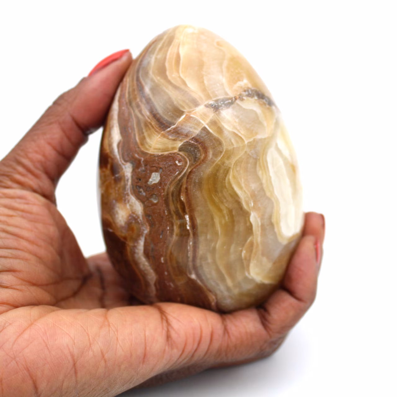 Agat mineral ägg