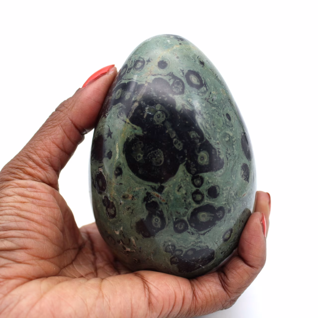 Kambamba jaspis mineralägg