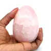 Rosenkvarts mineralägg - 0