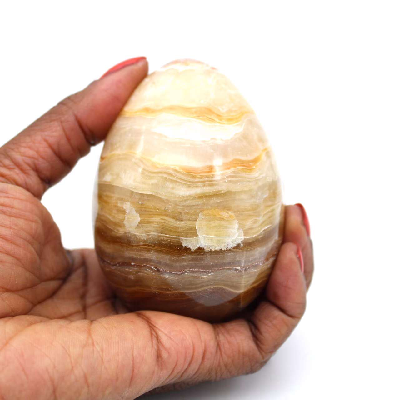 Agat mineral ägg