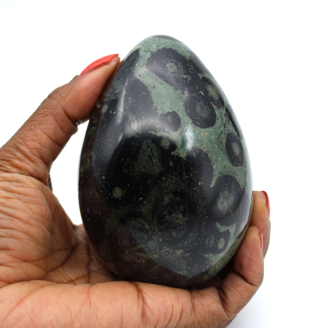 Kambamba jaspis mineralägg