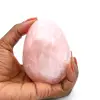 Rosenkvarts mineralägg - 0