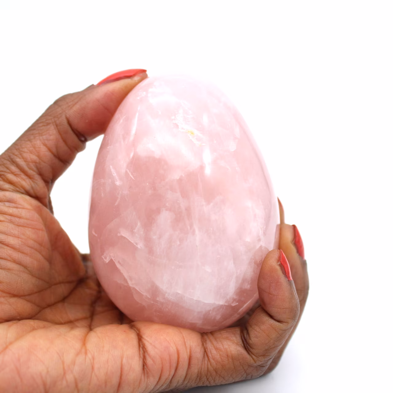 Rosenkvarts mineralägg