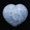 Blått kalcithjärta - 1