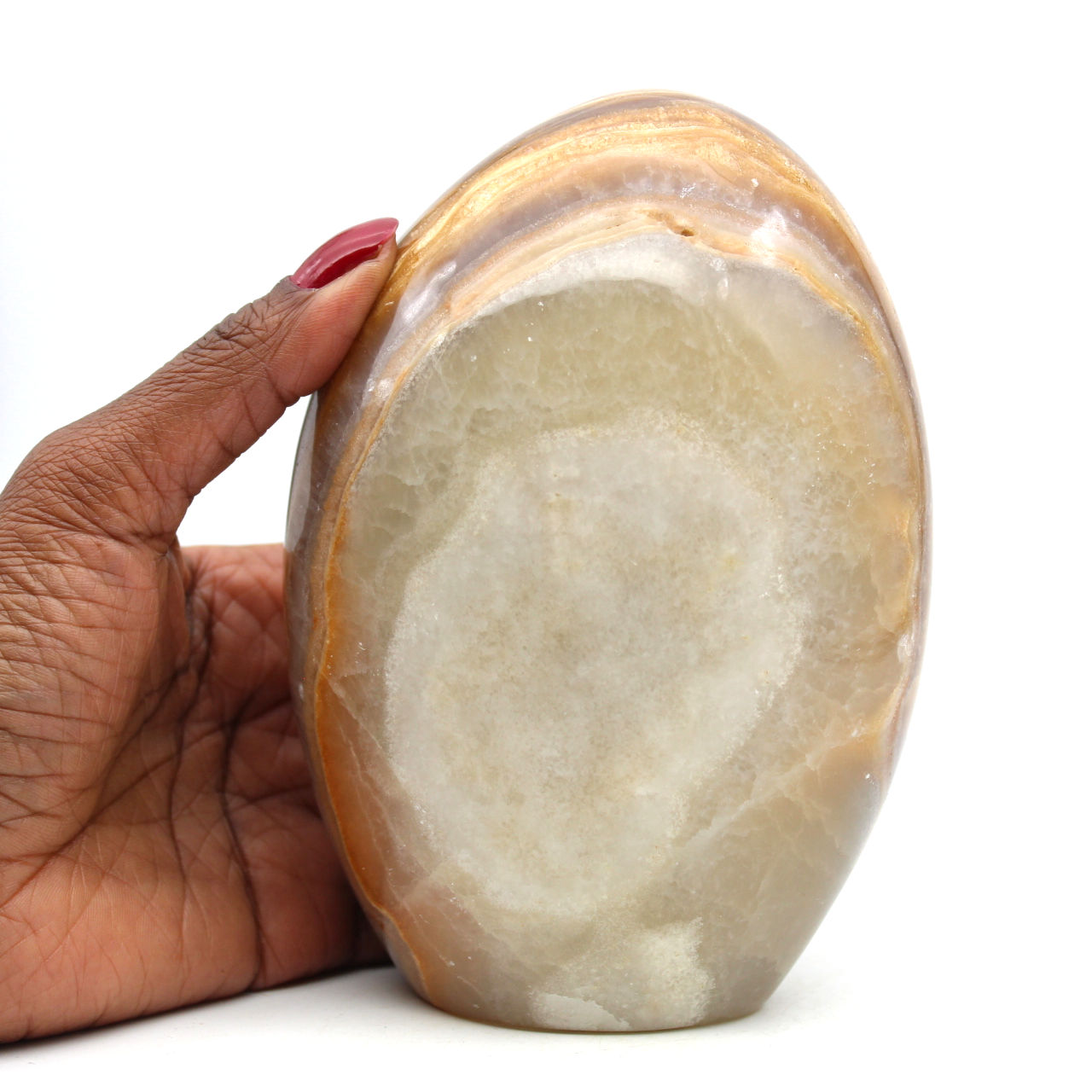 Freeform honey calcite för insamling