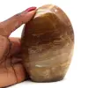 Dekorativ naturlig honungskalcit - 0