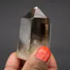 Rökt bergskristall med spöke - 0