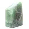 Grönt fluorit Heptahedron Block - 4
