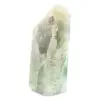 Grönt fluoritblock Heptahedron - 6
