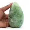 Grön fluorit friform - 0