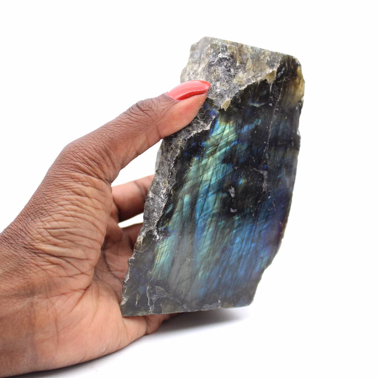 Mid-Raw Labradorite från Madagaskar