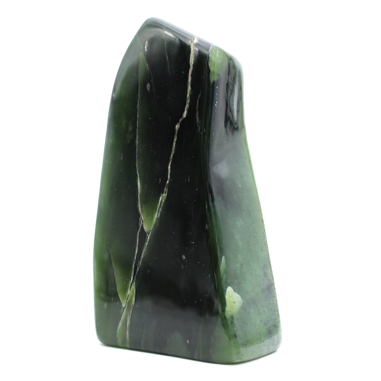 Freeform nephrite jade