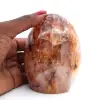 Polerad freeform red quartz - 1