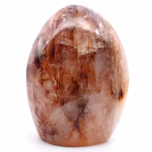 Polerad freeform red quartz