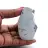 Halvpolerad larimar plakett