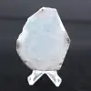 Halvpolerad larimar plakett - 1