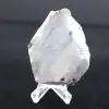 Halvpolerad larimar plakett - 2