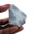 Halvpolerad larimar plakett