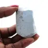 Halvpolerad larimar plakett - 0