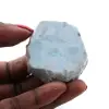 Halvpolerad larimar plakett - 0
