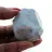 Halvpolerad larimar plakett