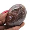 Orbicular jasper pebble - 0