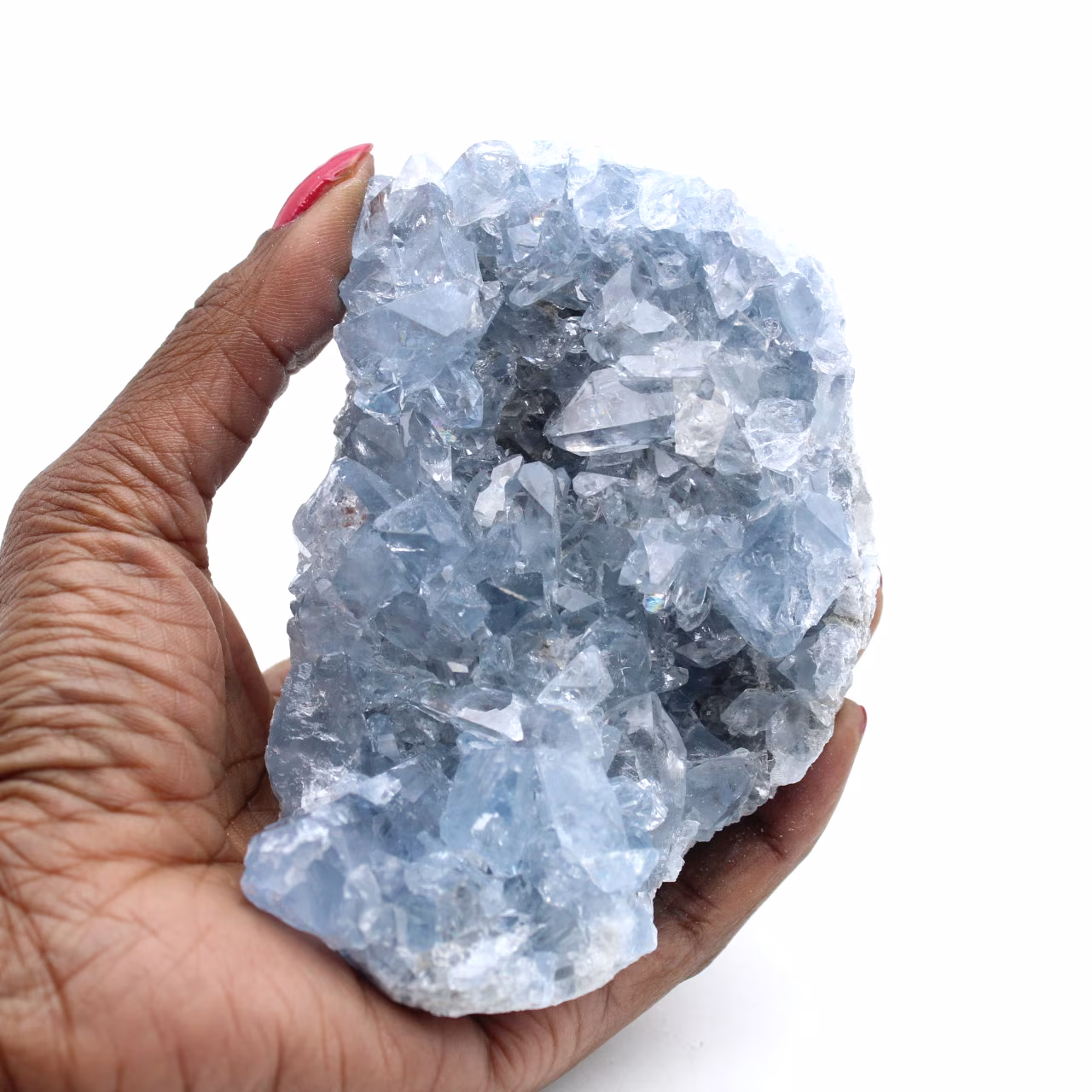 Rå celestite på gång