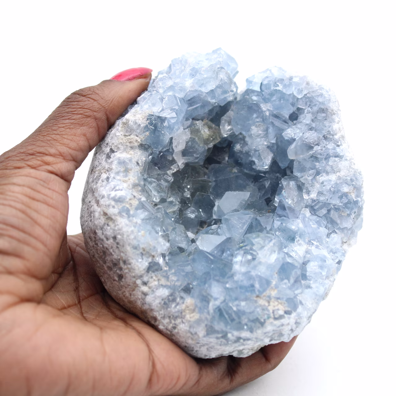 Celestite på ganggue
