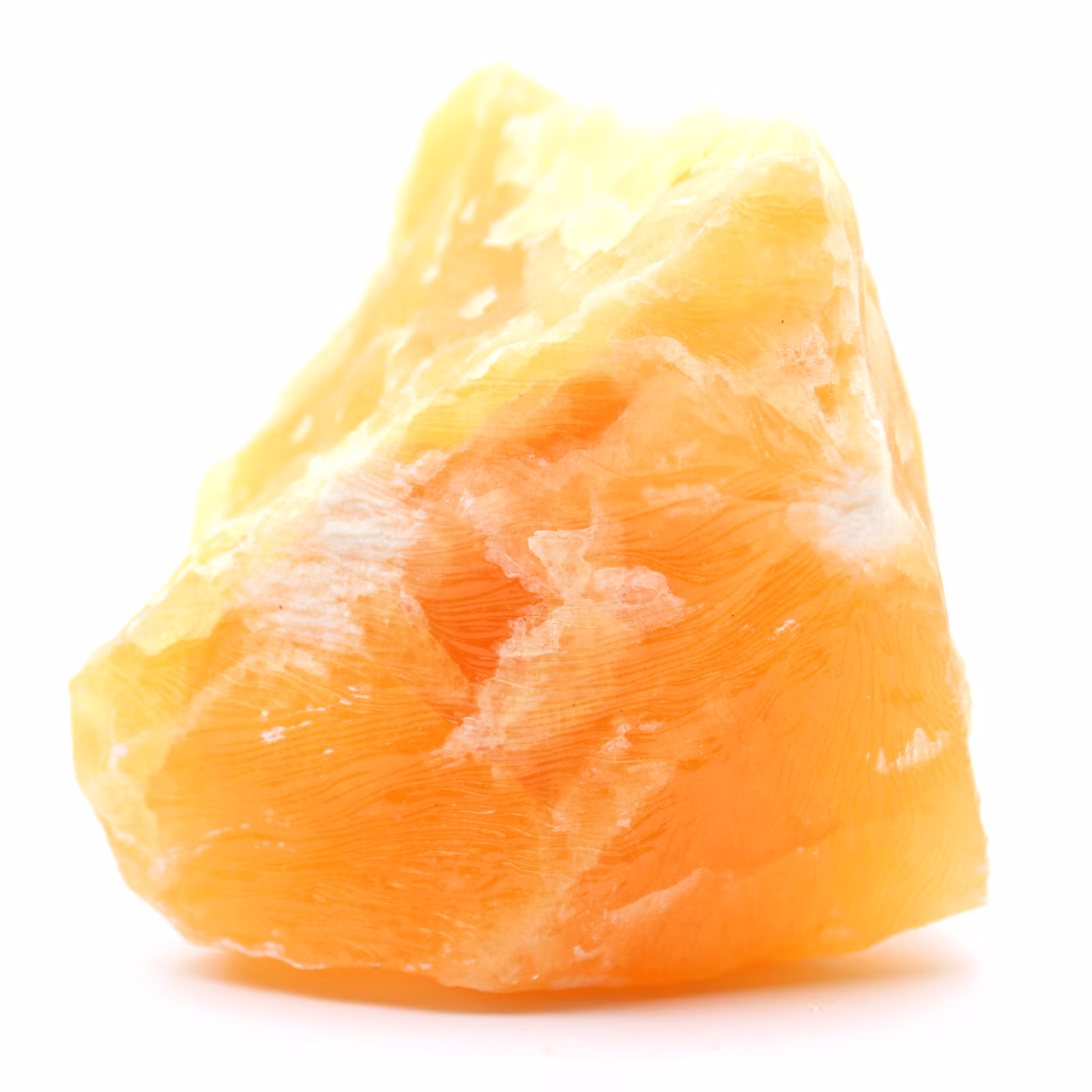 Orange kalcit från mexiko