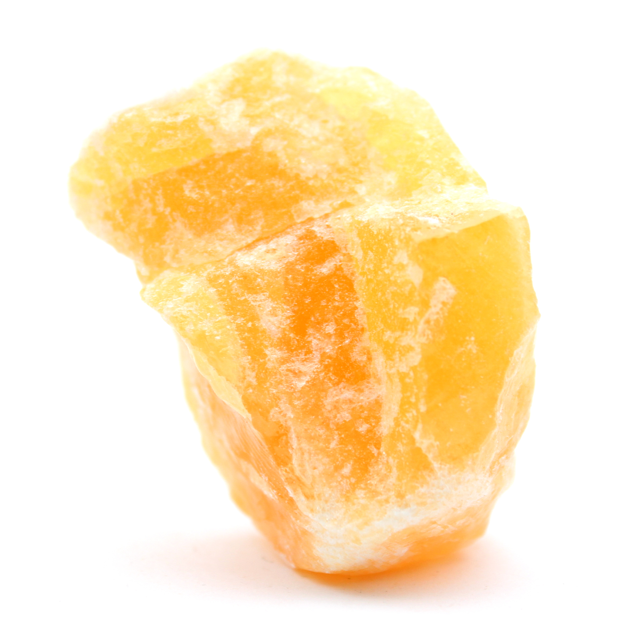 Orange kalcit från mexiko