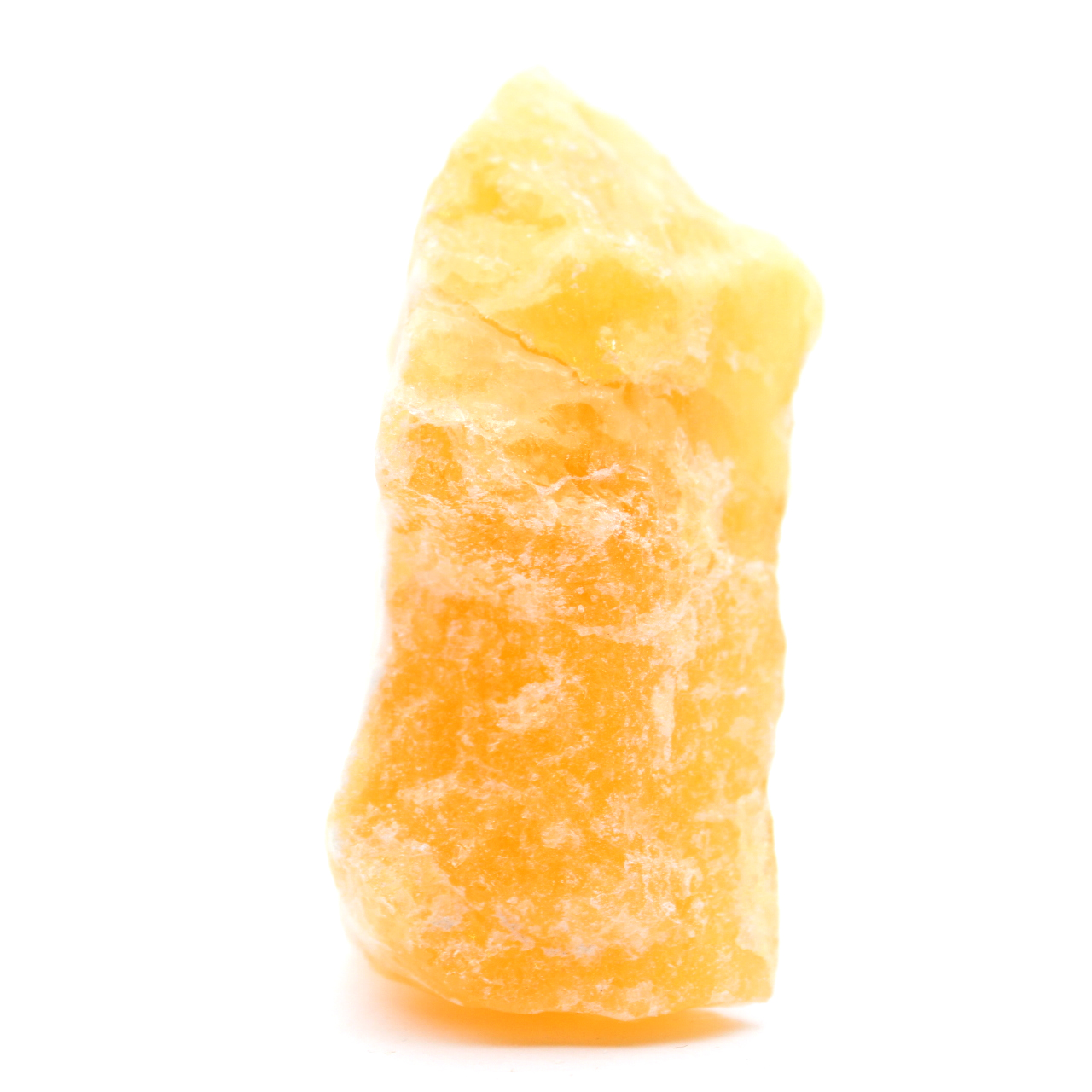 Rå orange kalcit