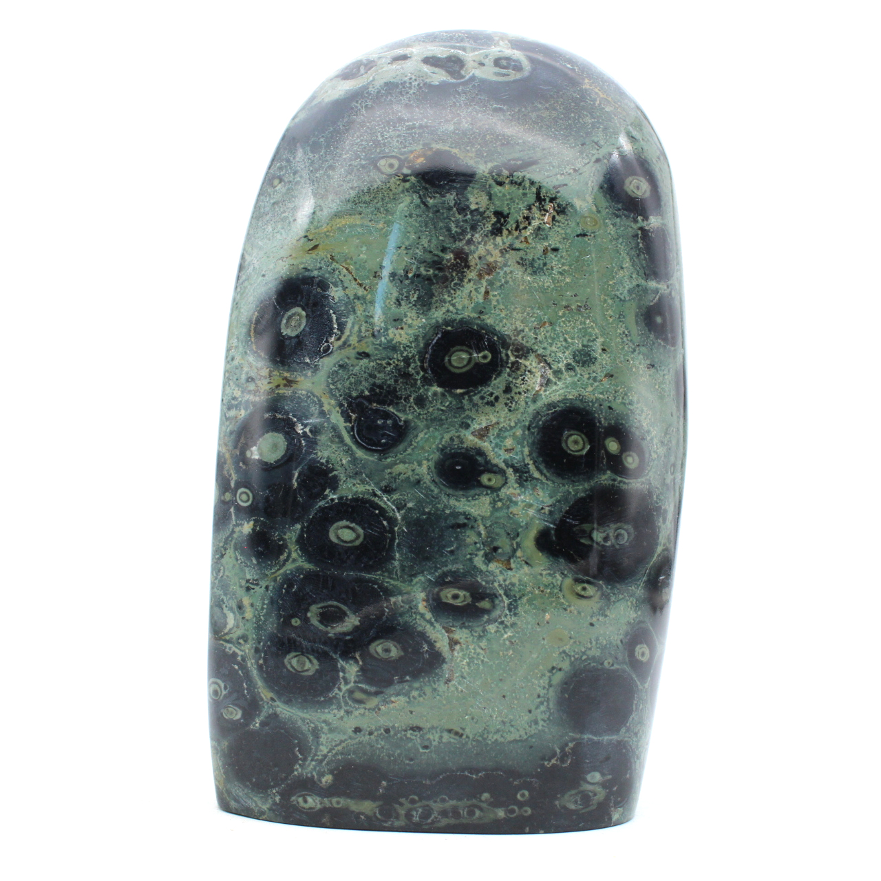 Polerad kambamba jasper från madagaskar