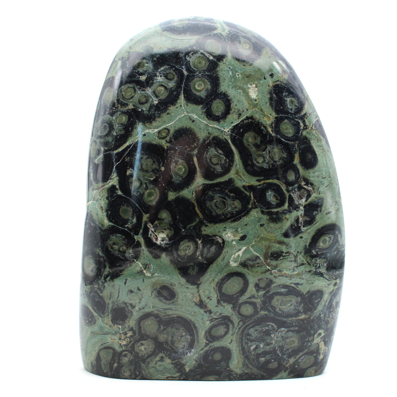 Polerad polerad kambamba jasper sten