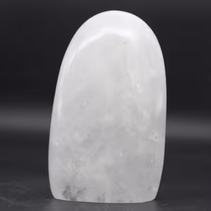 Polerat polerat bergkristallblock