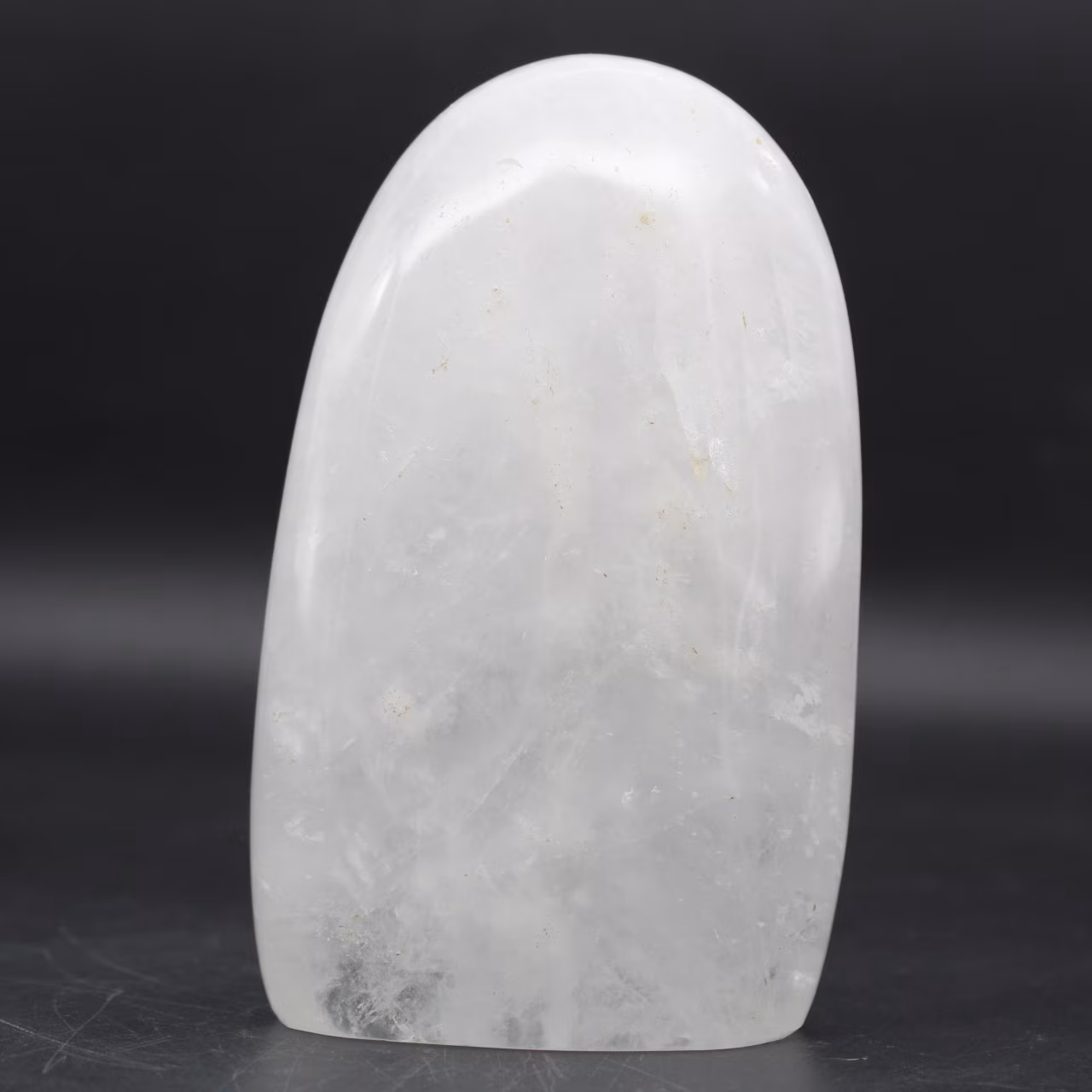 Polerat polerat bergkristallblock