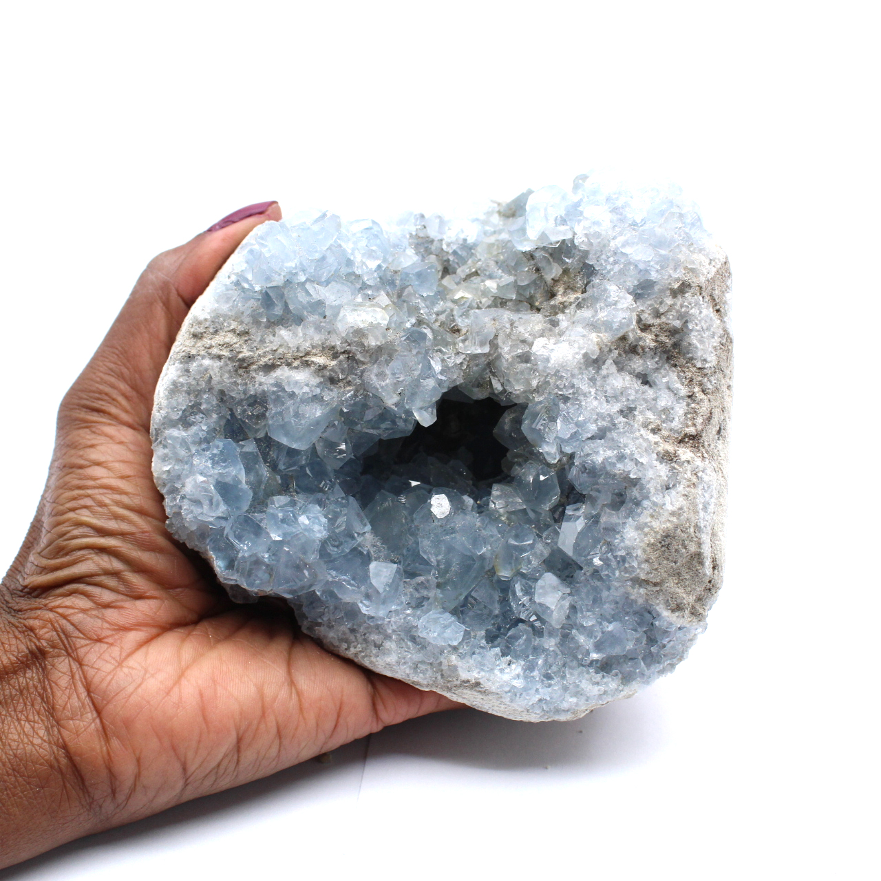 Kristalliserad celestite